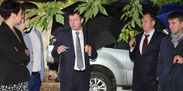 Состоялось инспектирование домов в Красноярске, где сейчас ведётся ремонт крыш