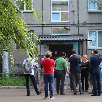 На очередном рейде по объектам капитального ремонта