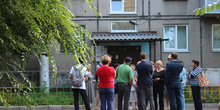 На очередном рейде по объектам капитального ремонта