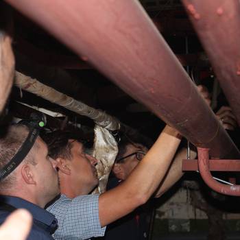 В ходе рабочего выездного совещания на объекте капитального ремонта встретились все заинтересованные стороны