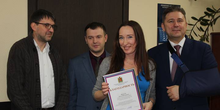 Сотрудников фонда традиционно поздравили с наступающим новым годом