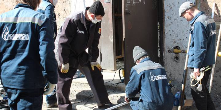 Дом на Тельмана, 1 в Красноярске станет первым, где полностью заменят систему газоснабжения