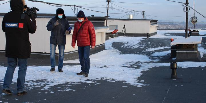 На проспекте Ульяновском, 6 в Красноярске завершился ремонт кровли