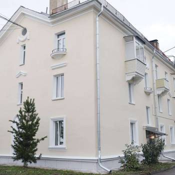 Завершён капитальный ремонт фасада жилого дома