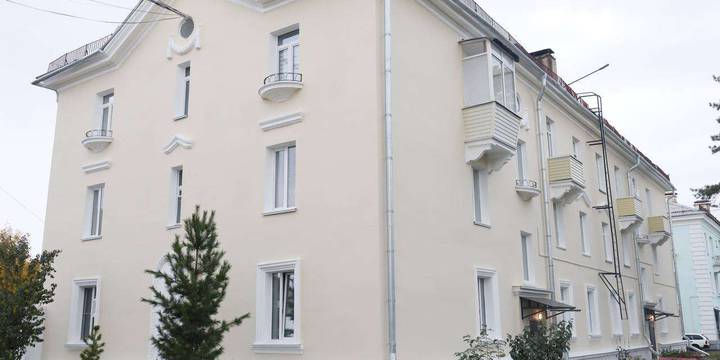 Завершён капитальный ремонт фасада жилого дома